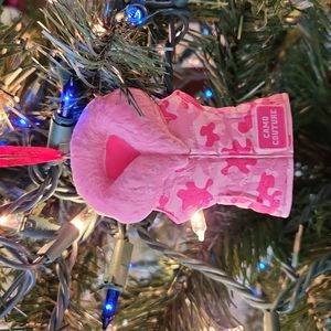 Pink Camo Vest Christmas Ornament